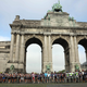 Readying to leave Parc Cinquantenaire in Brussels.